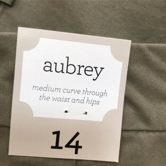 NWT! Gap Size 14 Olive Cotton shorts - Picture 3 of 8